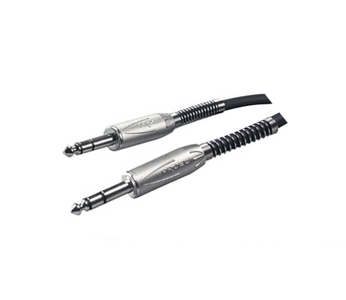 Cable De Audio INSERT Proel BULK535LU3, 3 M, Jack Estéreo A 2 Jacks Mono - Conectores Moldeados, Negro