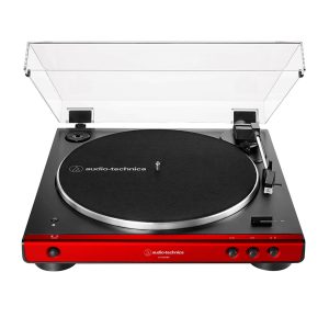 AUDIO-TECHNICA AT-LP60XBT-RD Tornamesa Bluetooth