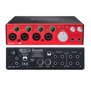 FOCUSRITE CLARETT+ 4PRE Interface de Audio/MIDI 18x8 USB Type-C