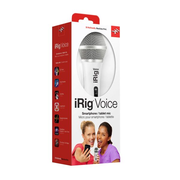 IK MULTIMEDIA IRIG MIC VOICE - WHITE - Image 2