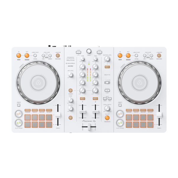 PIONEER DDJ-FLX4-W (BLANCA) Controlador Dj 2 Canales Rekordbox y Serato