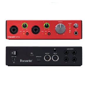 FOCUSRITE CLARETT+ 2PRE USB Audio Interfaz