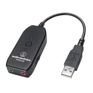 AUDIO TECHNICA ATR2X-USB Adaptador de audio digital de 3,5 mm a USB