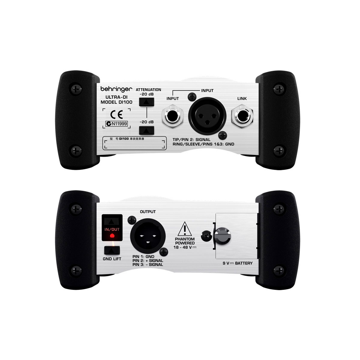 BEHRINGER DI100 Caja Directa Activa