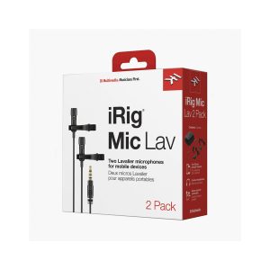 IK MULTIMEDIA IRIG MIC LAV 2 PACK