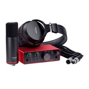 FOCUSRITE SCARLETT SOLO STUDIO Interfaz de Audio USB-C 4ta generación
