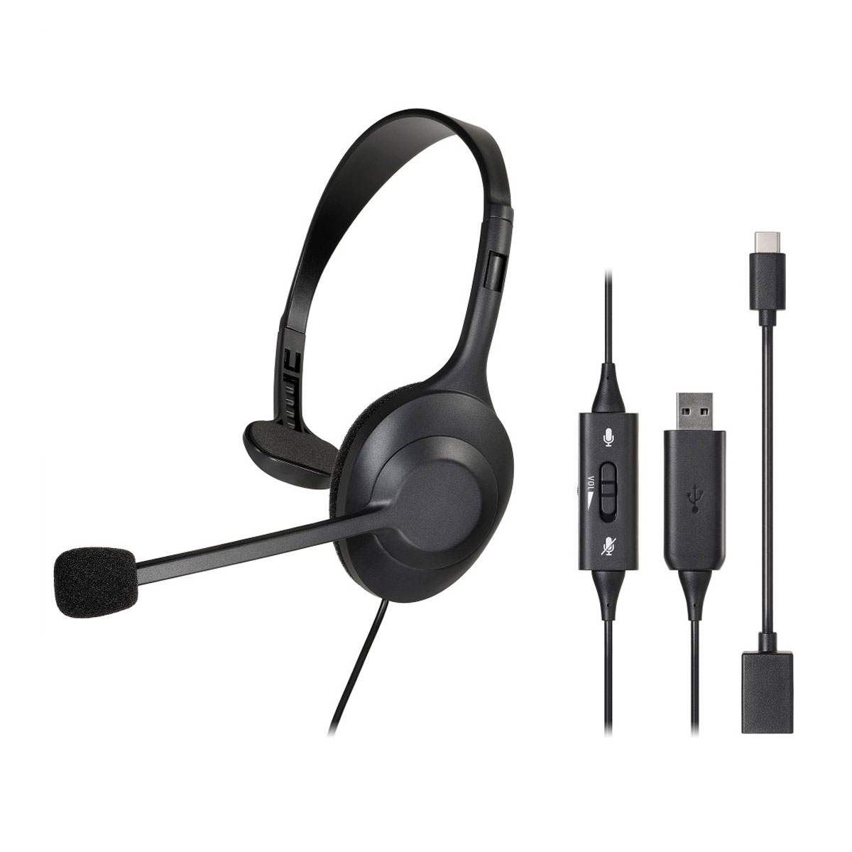 AUDIO-TECHNICA ATH-101USB Auriculares USB de un solo oído