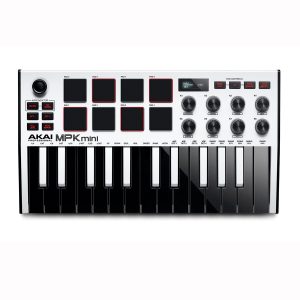 AKAI MPK MINI MK3 BLACK AND WHITE