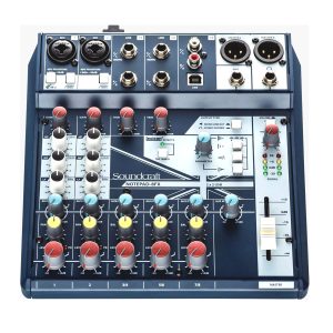 SOUNDCRAFT NOTEPAD-8FX Mixer E Interfaz 8 Canales