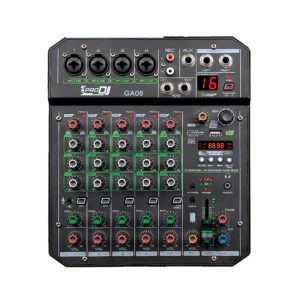 Mezclador compacto GA06 PRO DJ