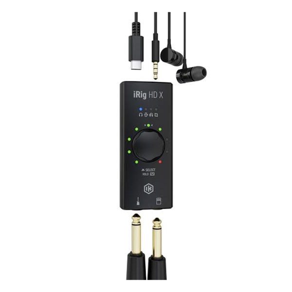 IK Multimedia iRig HD X - Interfaz de audio para guitarra