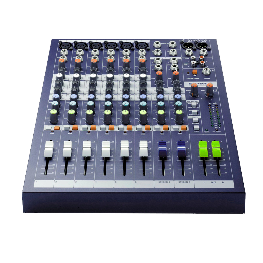 SOUNDCRAFT EPM6 MEZCLADOR ANALOGO 6 CANALES 10 IN Y 2 AUX - Image 3