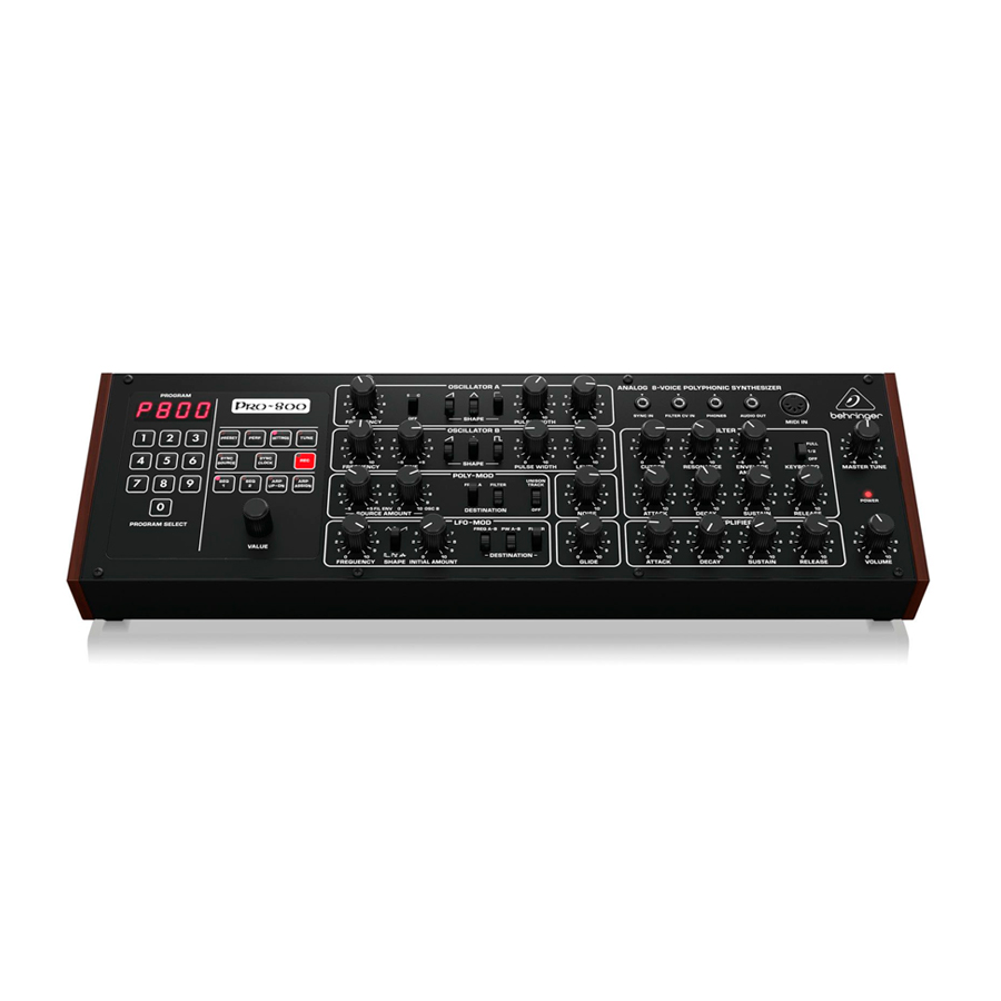 BEHRINGER PRO-800 Sintetizador análogo - Image 3