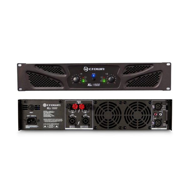 CROWN XLI1500 AMPLIFICADOR DE POTENCIA STEREO 2X330 W A 8 ohmios