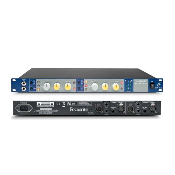 FOCUSRITE ISA TWO PREAMPLIFICADOR DE ESTADO SÓLIDO DE 2 CANALES