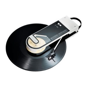 AUDIO-TECHNICA AT-SB727-WH Giradiscos Color Blanco Portatil tracción por correa, conexión Bluetooth y batería recargable