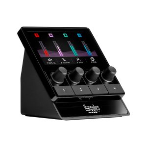 HERCULES STREAM 100 Controlador de Audio Intuitivo para Gestionar Streaming en Vivo en Tiempo Real