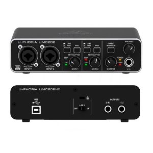 BEHRINGER U-PHORIA UMC202HD Interfaz De Audio Midi/usb